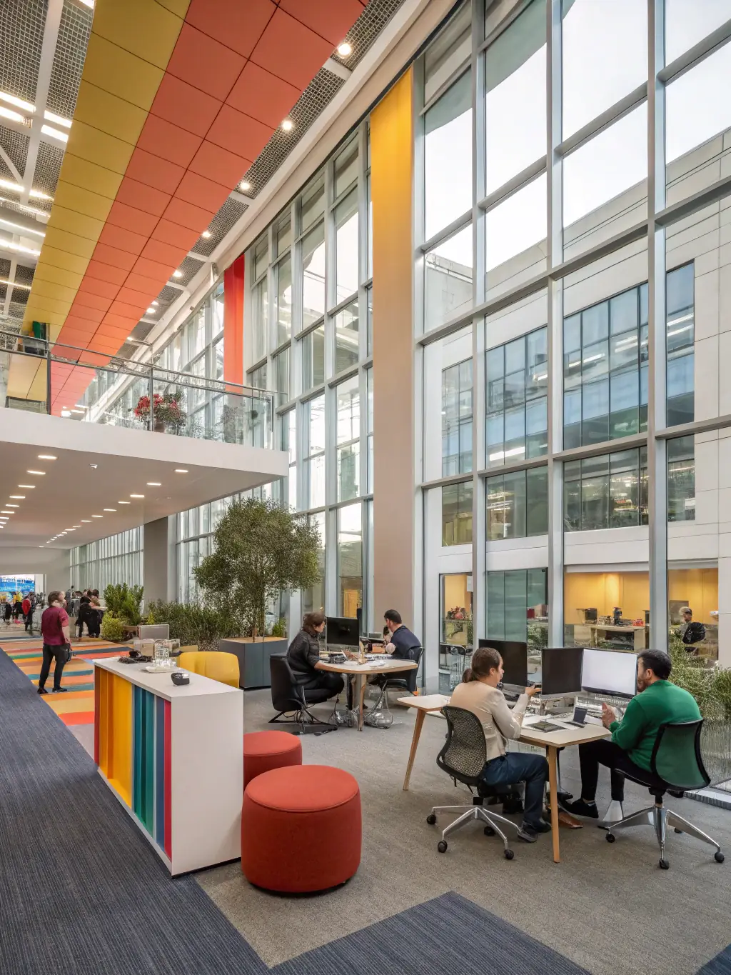 An image of a modern office space in Bangalore, India, representing a successful startup that received funding through the ViabilityBox platform, emphasizing innovation and growth.